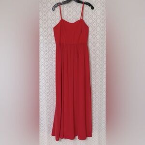 EUC BCBG Coral Spaghetti Strap Maxi Dress